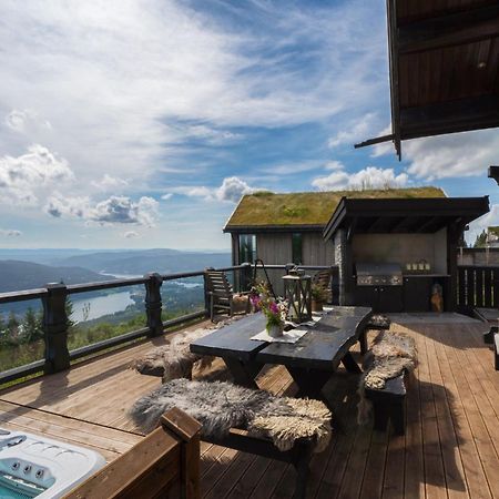 Norefjell - Storhytte Med Jacuzzi Og Fantastisk Beliggenhet Noresund Zewnętrze zdjęcie