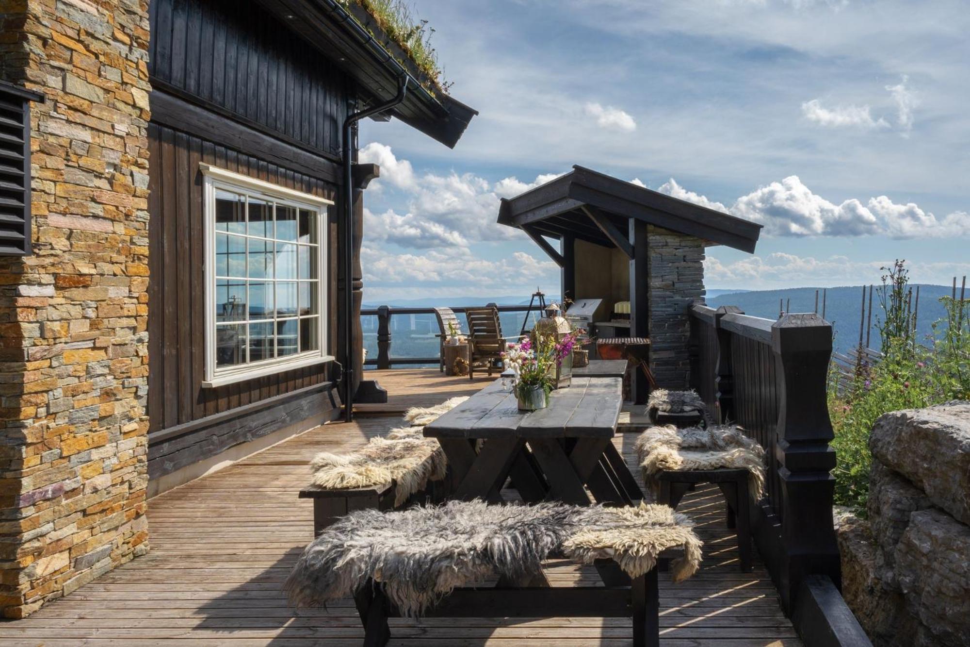 Norefjell - Storhytte Med Jacuzzi Og Fantastisk Beliggenhet Noresund Zewnętrze zdjęcie